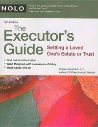 Produktbild: The Executor's Guide: Settling a Loved One's Estate or Trust