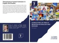 Produktbild: Stereotypes of speech behavior in English and Russian