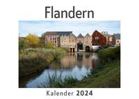 Produktbild: Flandern (Wandkalender 2024, Kalender DIN A4 quer, Monatskalender im Querformat mit Kalendarium, Das perfekte Geschenk)