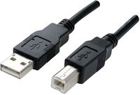 Bild vom Artikel Manhattan USB-Kabel USB 2.0 USB-A Stecker, USB-B Stecker 3.00 m Schwarz vergoldete Steckkontakte, UL-zertifiziert 333382-CG vom Autor 