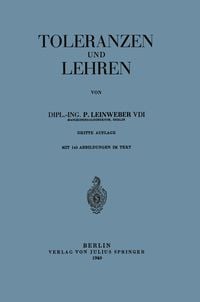 Produktbild: Toleranzen und Lehren