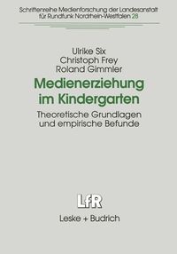 Produktbild: Medienerziehung im Kindergarten