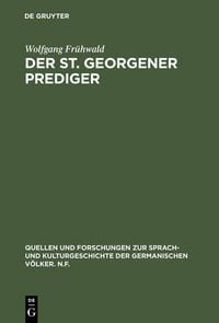 Produktbild: Der St. Georgener Prediger