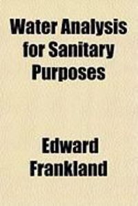 Produktbild: Water Analysis for Sanitary Purposes