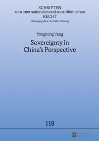 Produktbild: Sovereignty in China&rsquo;s Perspective