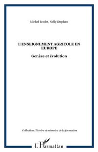 Produktbild: Enseignement agricole en europe: genese