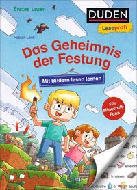 Produktbild: Duden Leseprofi &ndash; Mit Bildern lesen lernen: Das Geheimnis der Festung