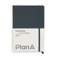 Produktbild Notizbuch A5 Hardcover Cool Coal Blanko, 240 Seiten