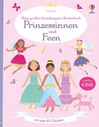 Produktbild: Mein großes Anziehpuppen-Stickerbuch: Prinzessinnen und Feen