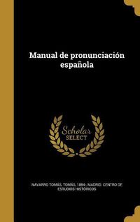 Bild vom Artikel Manual de pronunciación española vom Autor 