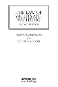 Produktbild: The Law of Yachts & Yachting