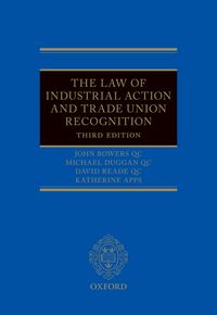 Produktbild: The Law of Industrial Action and Trade Union Recognition