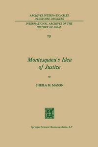 Produktbild: Montesquieu&rsquo;s Idea of Justice