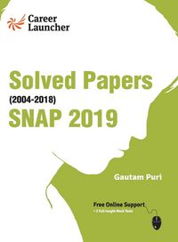 Produktbild: SNAP (Symbiosis National Aptitude Test) 2020 Solved Papers 2004-2018 by Gautam Puri