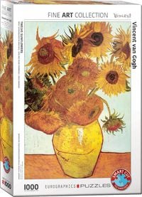 Produktbild: Twelve Sunflowers by van Gogh (Puzzle)