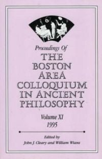 Produktbild: Proceedings of the Boston Area Colloquium in Ancient Philosophy