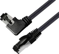 Produktbild: BKL Electronic 144030 RJ45 Patchkabel CAT 8.1 S/FTP 1.5m Schwarz Halogenfrei 1St.