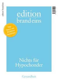 Produktbild: Edition brand eins: Gesundheit