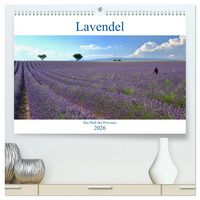 Produktbild: Lavendel. Der Duft der Provence (hochwertiger Premium Wandkalender 2026 DIN A2 quer), Kunstdruck in Hochglanz