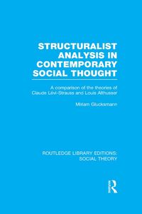 Produktbild: Structuralist Analysis in Contemporary Social Thought