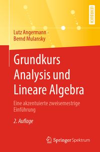Produktbild: Grundkurs Analysis und Lineare Algebra