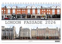 Produktbild: London Fassade 2026 (Tischkalender 2026 DIN A5 quer), CALVENDO Monatskalender
