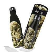 Produktbild: IZY Bottle - Skull with Burning Cigarette - 500ml