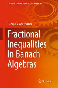 Produktbild: Fractional Inequalities In Banach Algebras