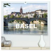 Produktbild: Schweiz - Basel (hochwertiger Premium Wandkalender 2026 DIN A2 quer), Kunstdruck in Hochglanz