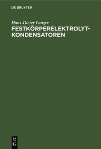 Produktbild: Festk&ouml;rperelektrolytkondensatoren
