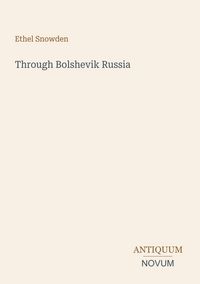 Produktbild: Through Bolshevik Russia