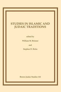 Produktbild: Studies in Islamic and Judaic Traditions