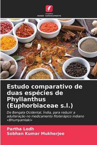 Produktbild: Estudo comparativo de duas esp&eacute;cies de Phyllanthus (Euphorbiaceae s.l.)