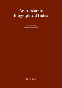 Produktbild: Arab-Islamic Biographical Index II