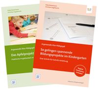 Produktbild: Set "So gelingen spannende Bildungsprojekte im Kindergarten" und "Das Apfelprojekt"
