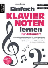 Produktbild: Einfach Klaviernoten lernen f&uuml;r Anf&auml;nger!