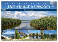 Produktbild: Das idyllische Usedom (Tischkalender 2027 DIN A5 quer), CALVENDO Monatskalender