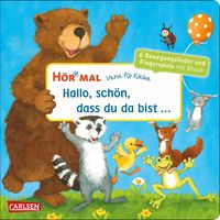 Bild vom Artikel Hör mal (Soundbuch): Verse für Kleine: Hallo, schön, dass du da bist ... vom Autor Frauke Weldin