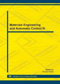 Produktbild: Materials Engineering and Automatic Control III