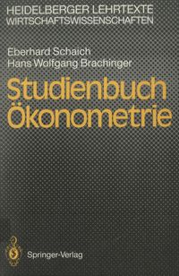 Produktbild: Studienbuch &Ouml;konometrie