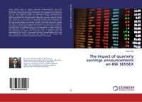 Produktbild: The impact of quarterly earnings announcements on BSE SENSEX