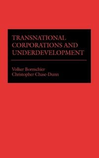 Produktbild: Transnational Corporations and Underdevelopment