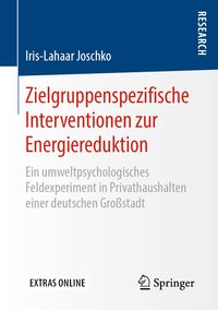 Produktbild: Zielgruppenspezifische Interventionen zur Energiereduktion