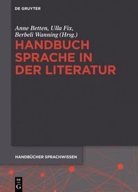 Produktbild: Handbuch Sprache in der Literatur