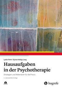 Produktbild: Hausaufgaben in der Psychotherapie