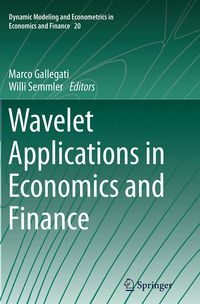 Produktbild: Wavelet Applications in Economics and Finance