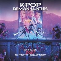 Produktbild: KPop Demon Hunters Broschurkalender 2027