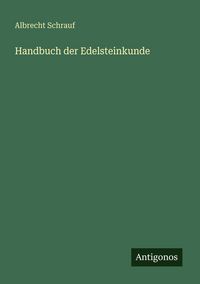 Produktbild: Handbuch der Edelsteinkunde