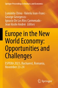 Produktbild: Europe in the New World Economy: Opportunities and Challenges