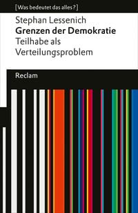 Produktbild: Grenzen der Demokratie. Teilhabe als Verteilungsproblem